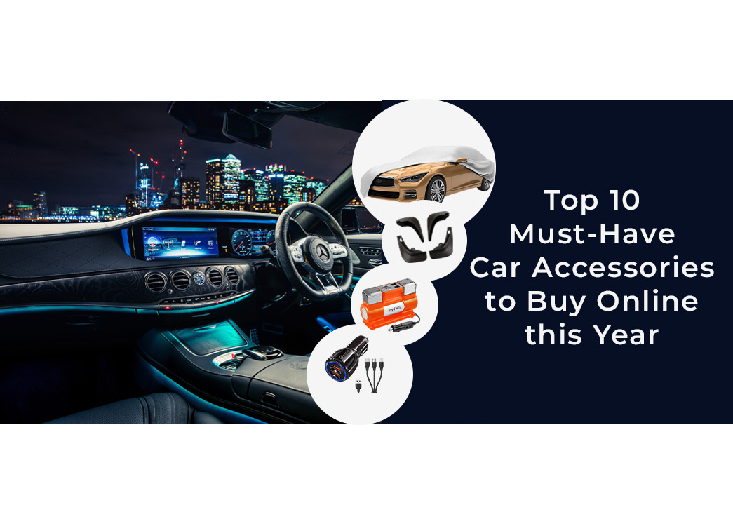 Top 10 Must-Have Car Accessories for 2024: Buy from CRECKK Online Marketplace