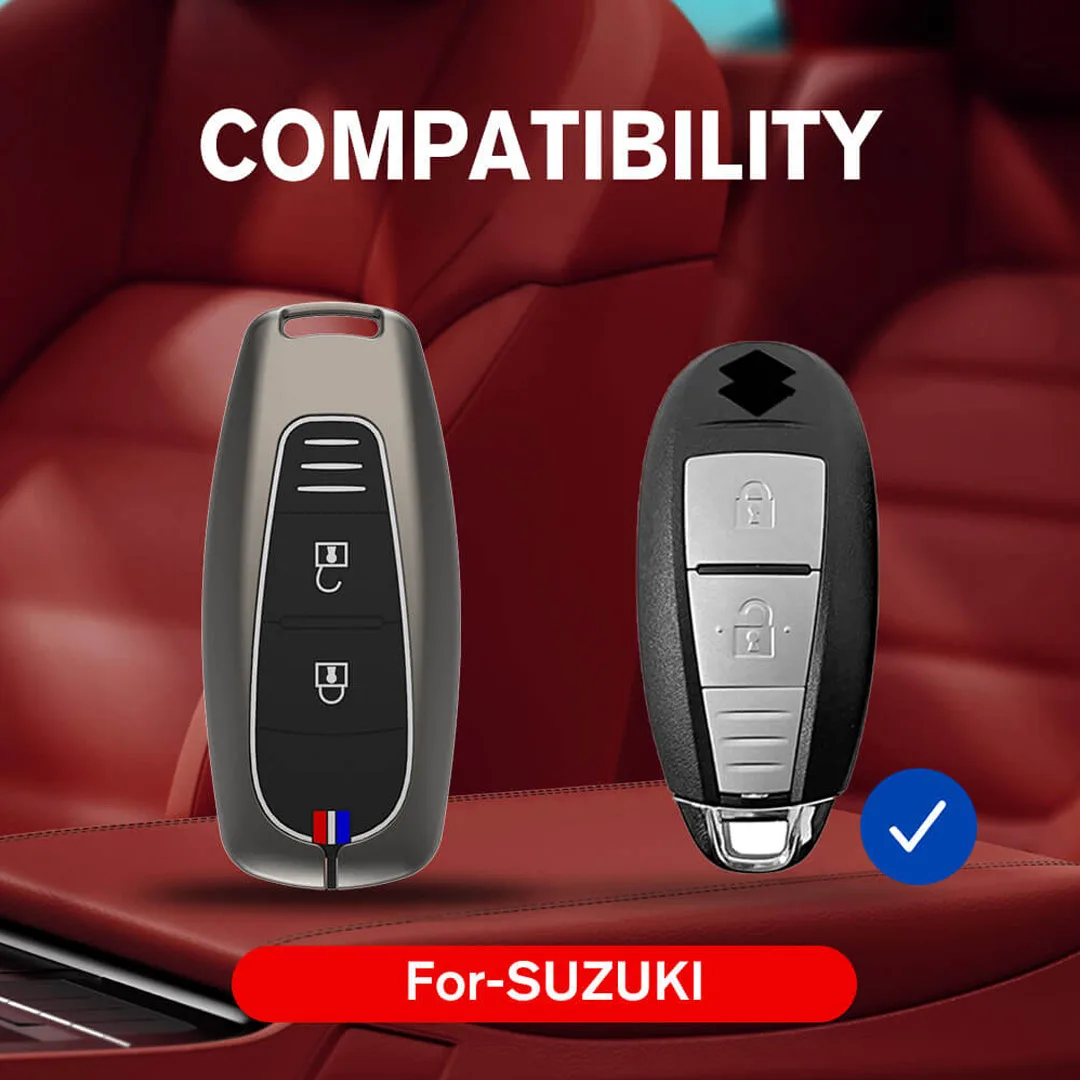 Key Cover Metal for Brezza