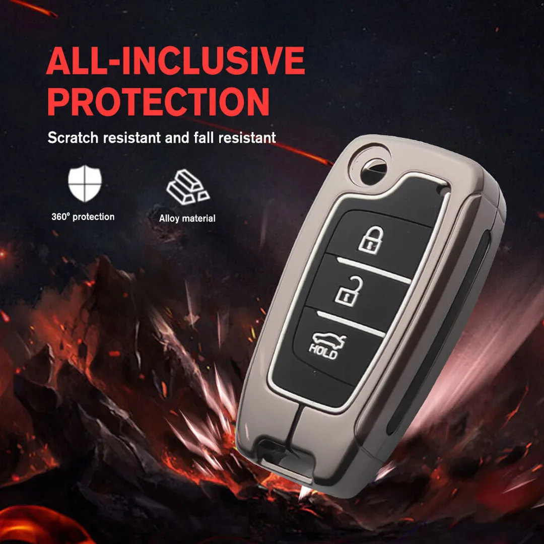 Key Cover Metal for Verna