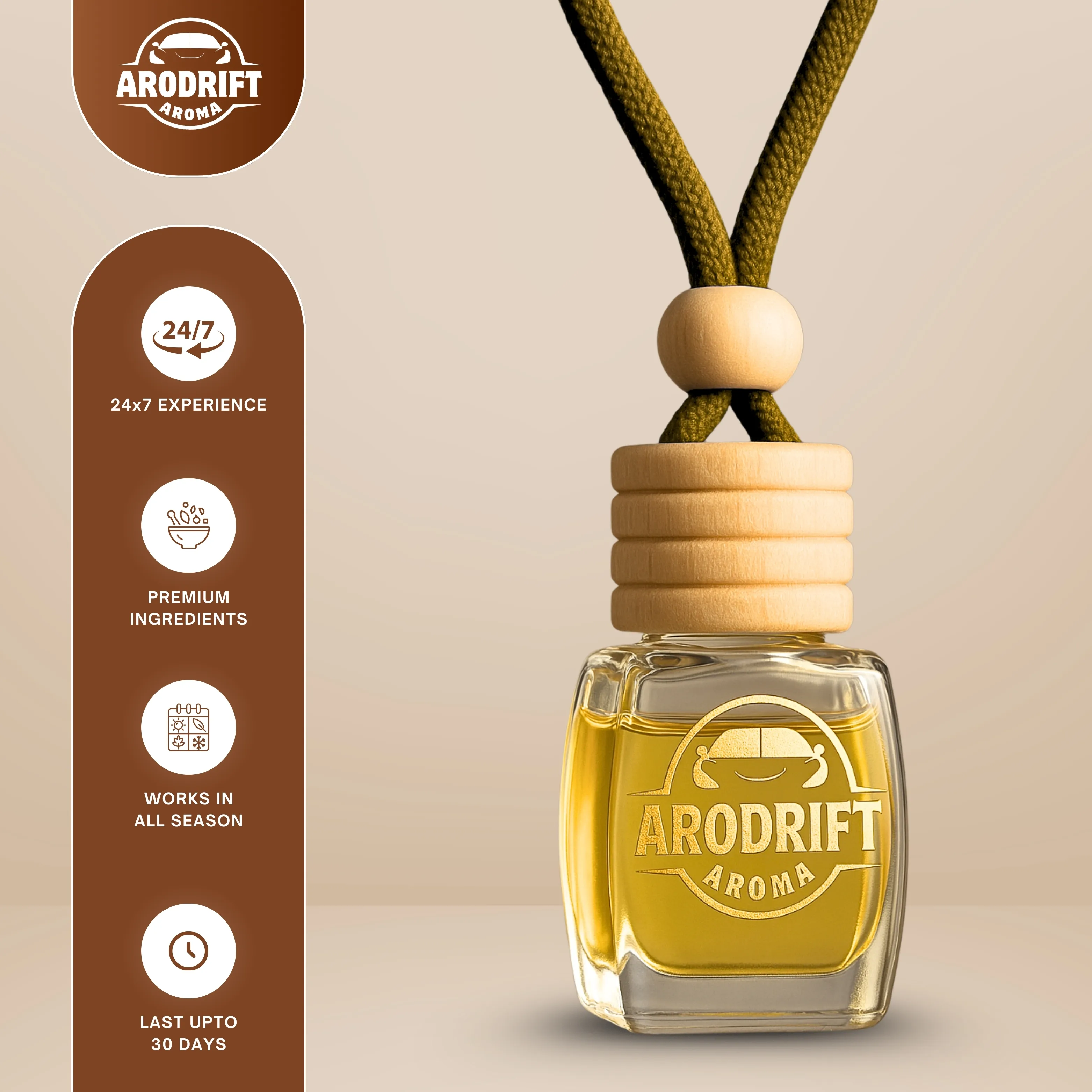 Hanging Perfume 2pcs AroDrift