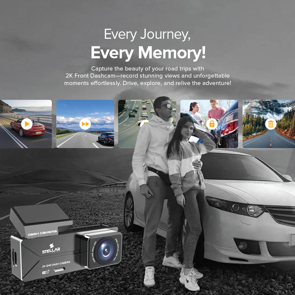 2K Dash Camera SD01 Stellar