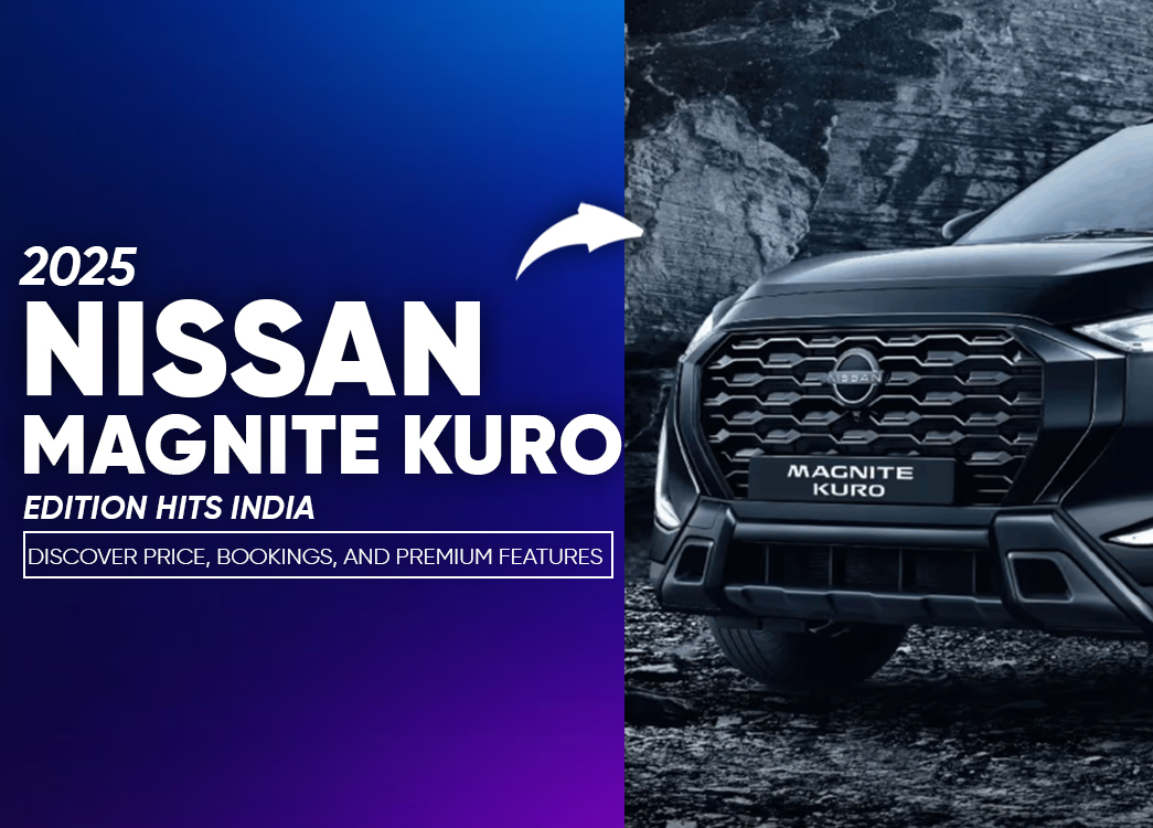 2025 Nissan Magnite Kuro Edition Launched: All-Black, All-Attitude