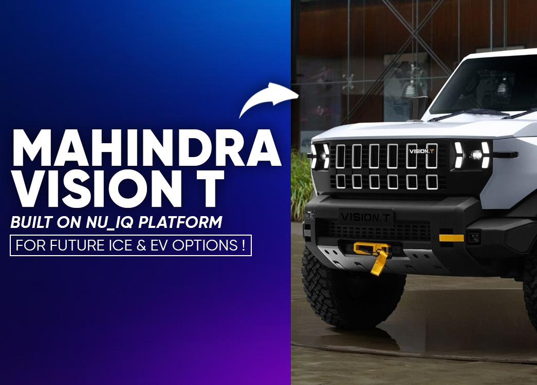 Mahindra Vision T: The Next-Gen Thar Concept Paving the Future of Rugged SUVs