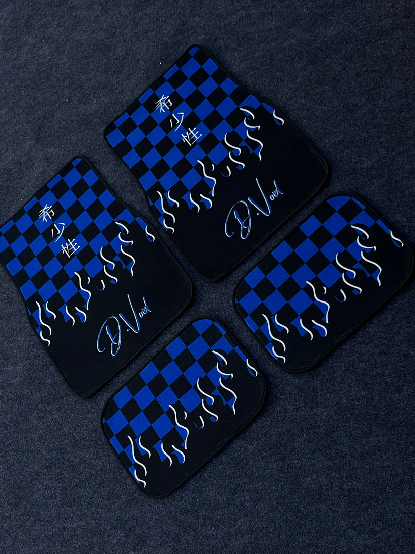 Floor Mat Checkered D.Void