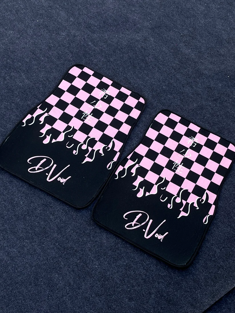 Floor Mat Checkered D.Void