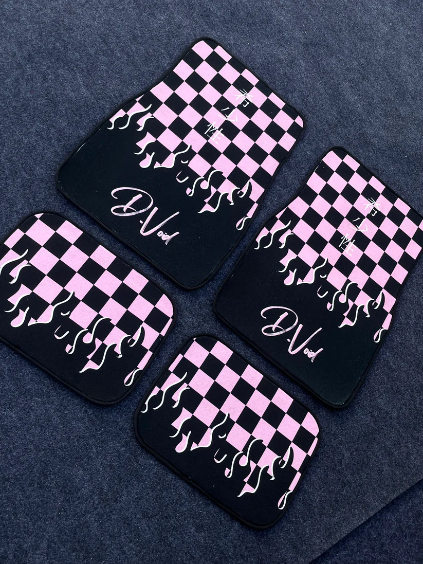 Floor Mat Checkered D.Void