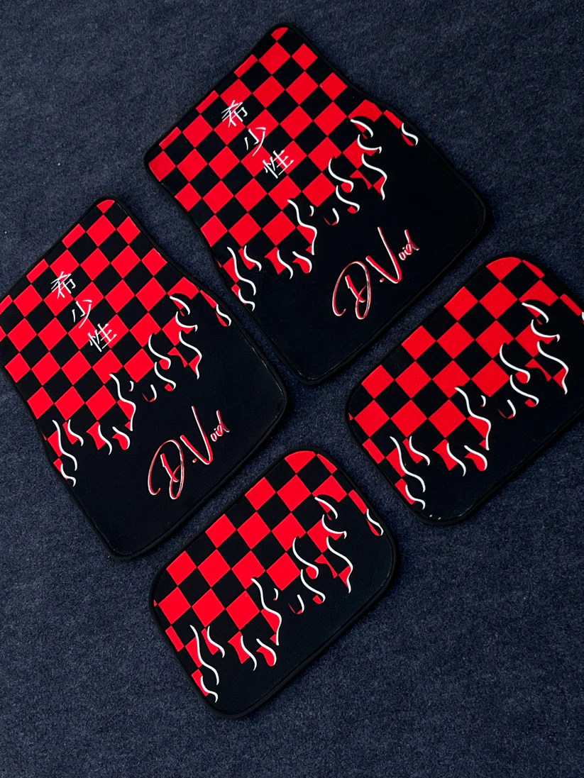 Floor Mat Checkered D.Void
