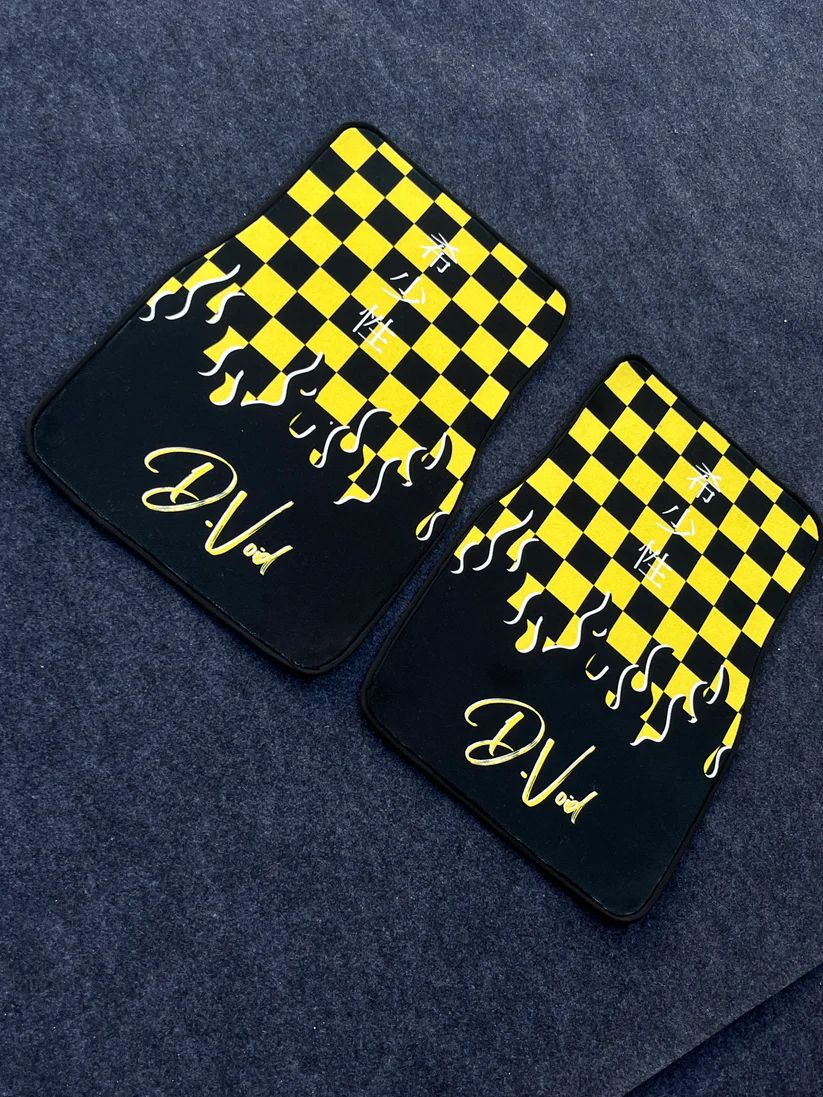Floor Mat Checkered D.Void