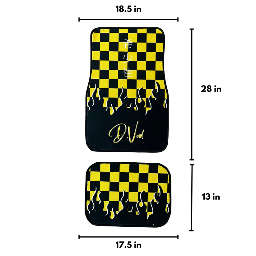Floor Mat Checkered D.Void