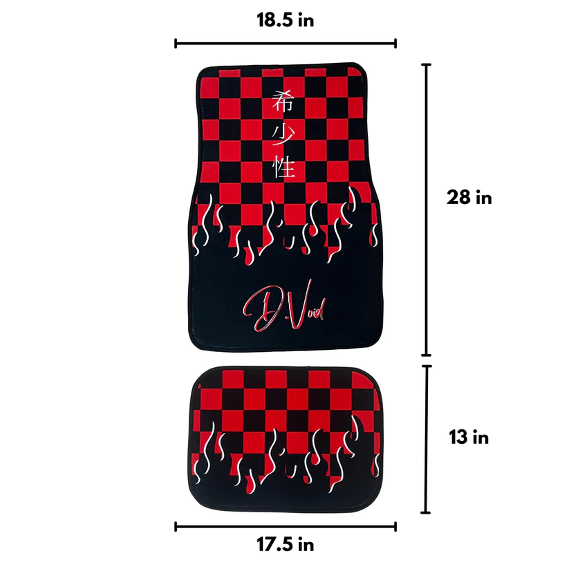 Floor Mat Checkered D.Void