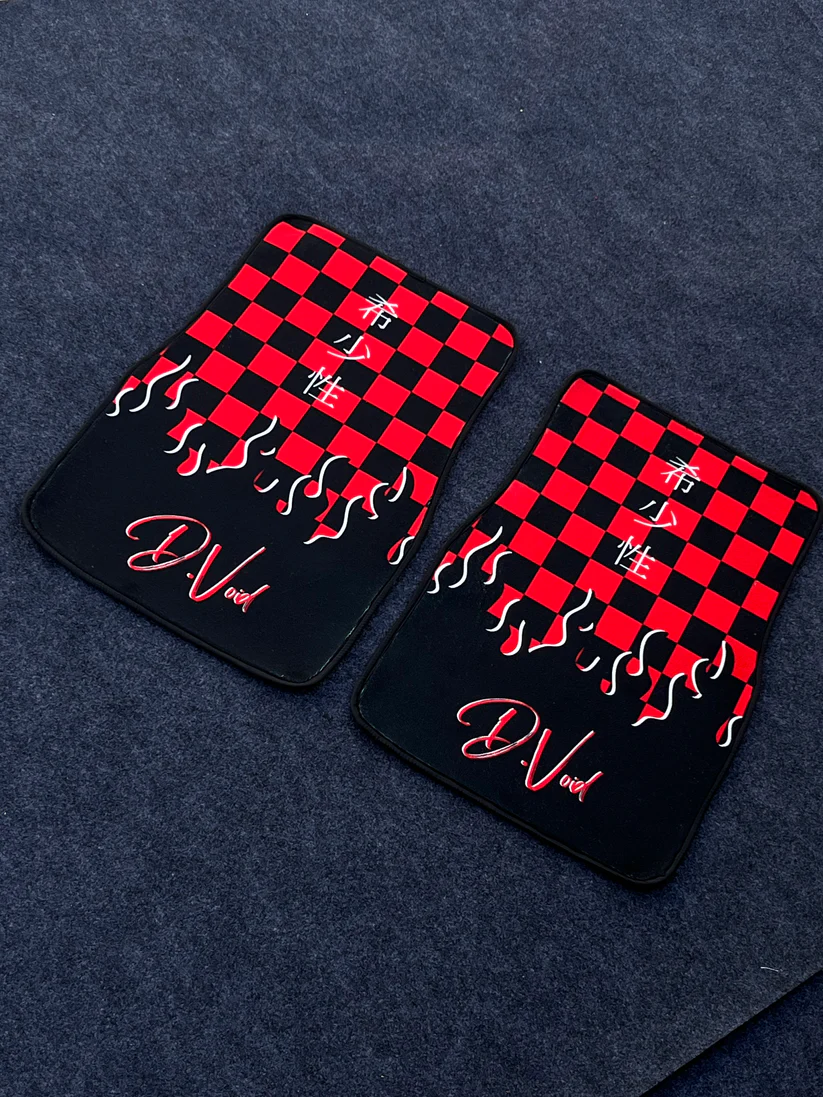 Floor Mat Checkered D.Void