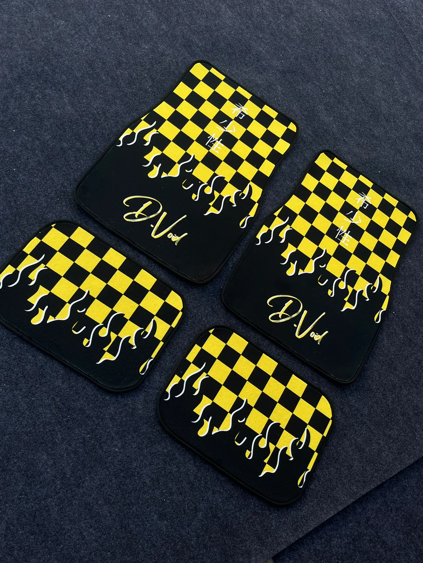 Floor Mat Checkered D.Void