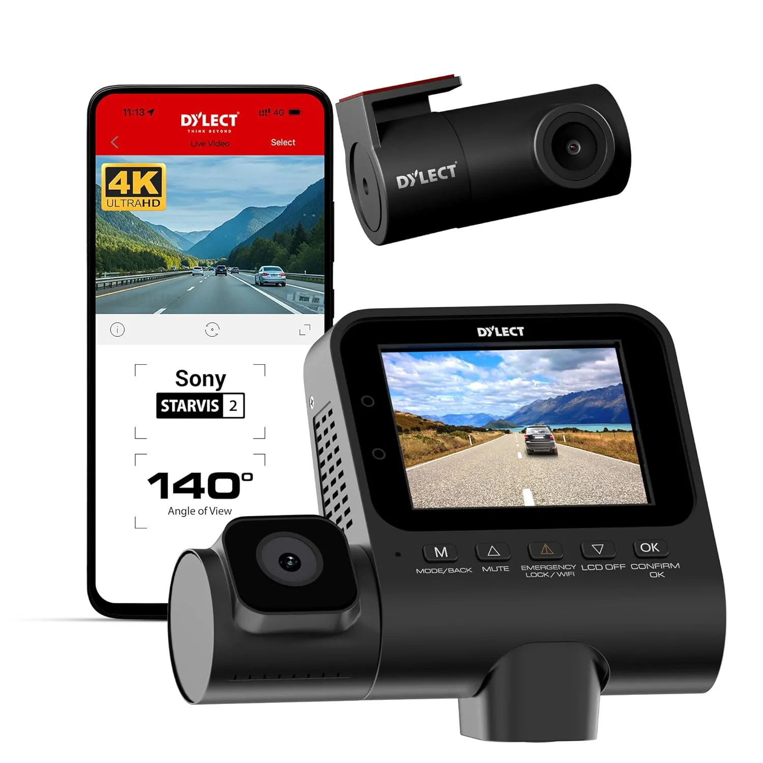 Dash Cam 4K  Dylect