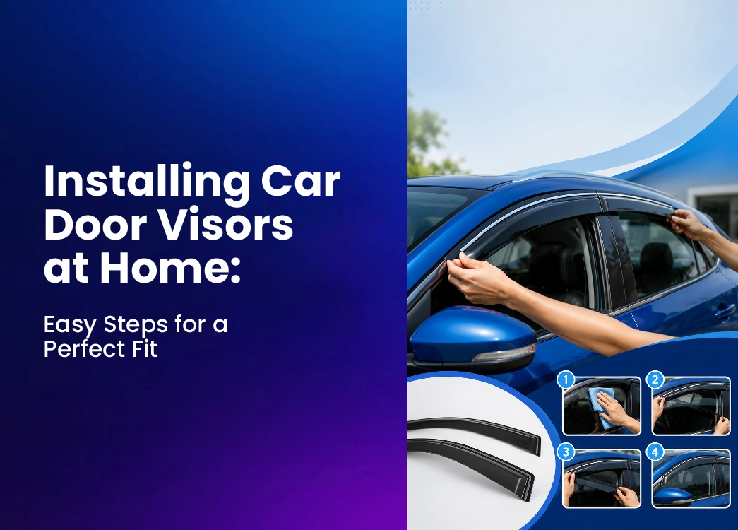 Installing Car Door Visors at Home: Easy Steps for a Perfect Fit