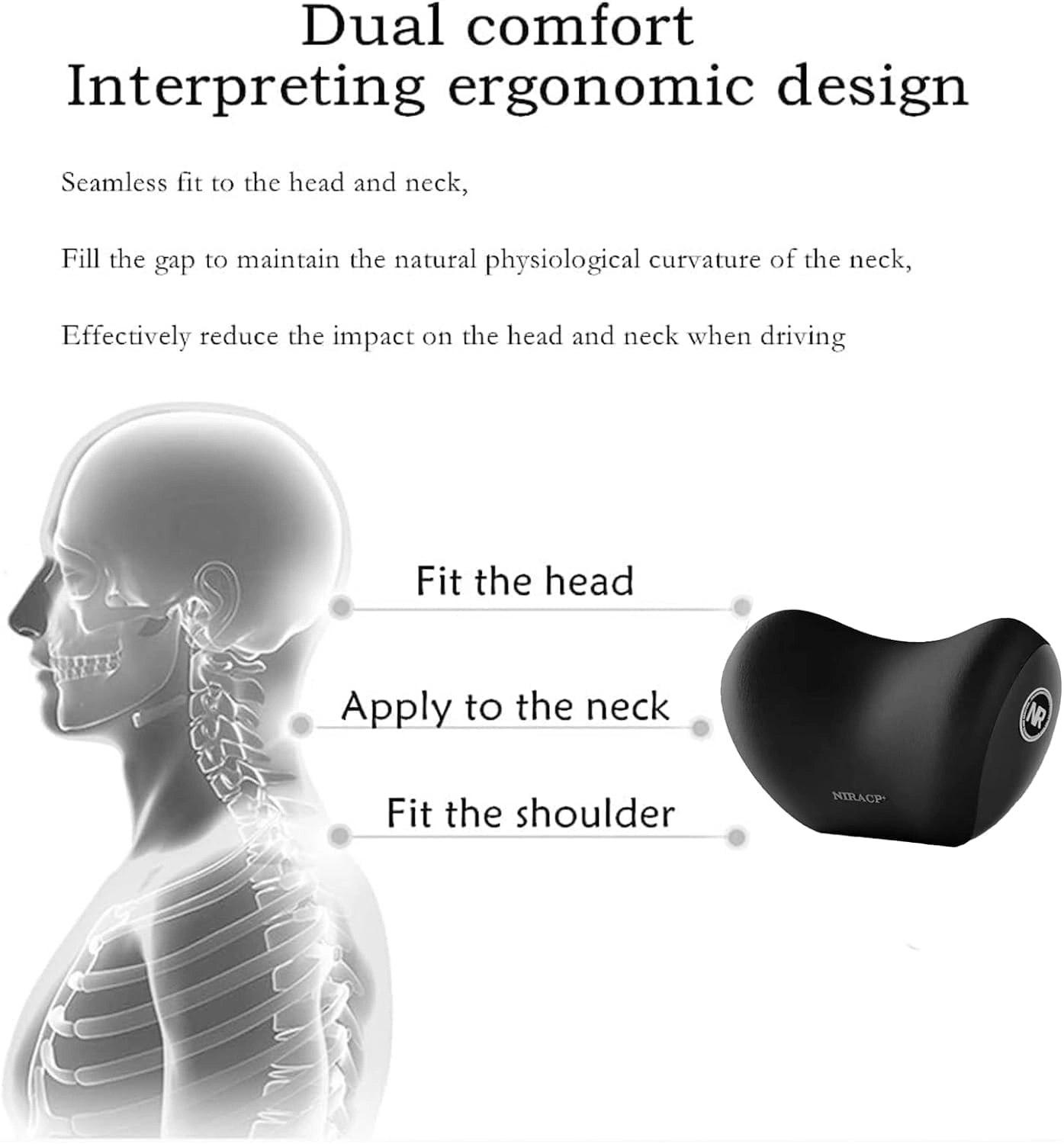 Neck Pillow Ergonomic NIRACP+