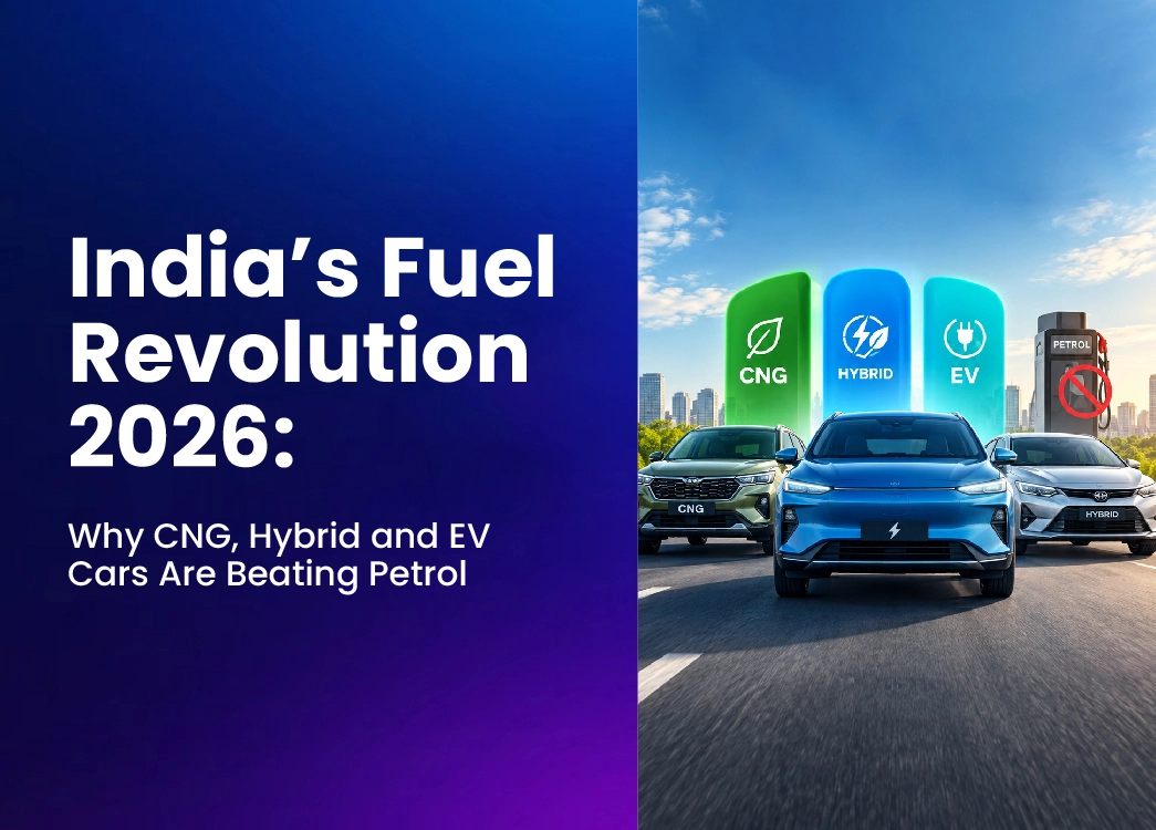 India’s Fuel Revolution 2026: Why CNG, Hybrid and EV Cars Are Beating Petrol