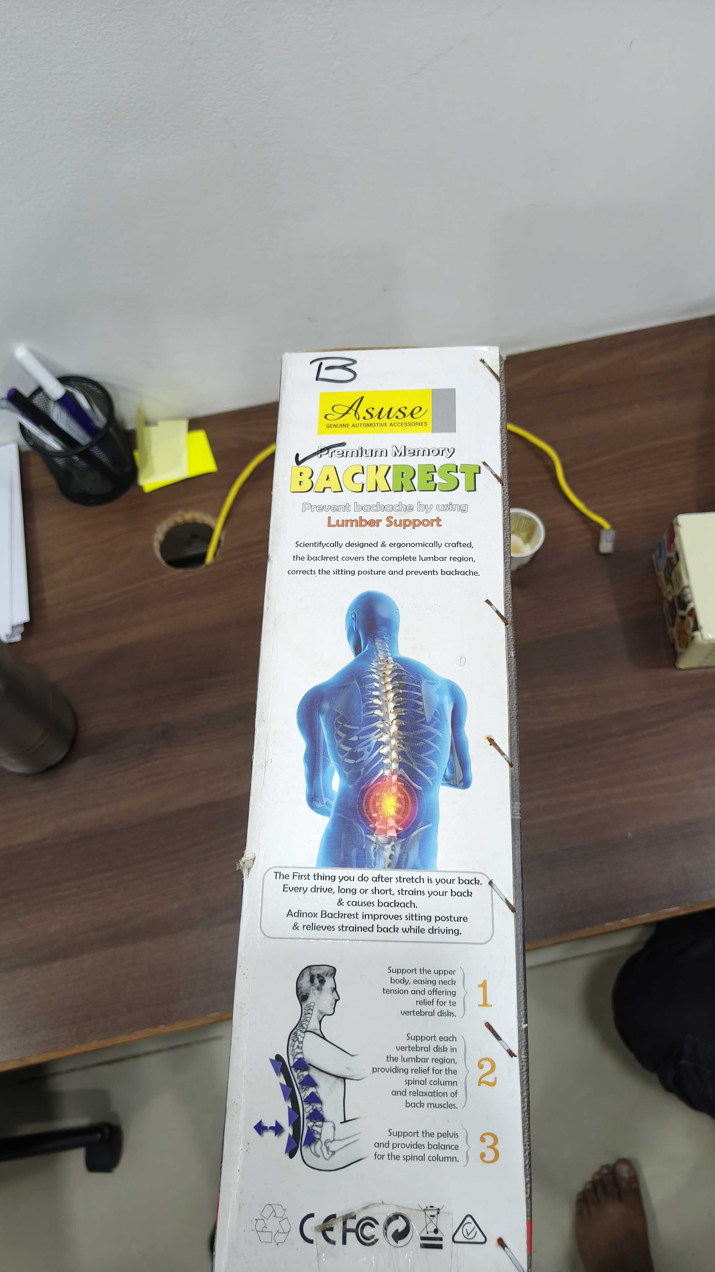 Backrest Memory Foam Asuse