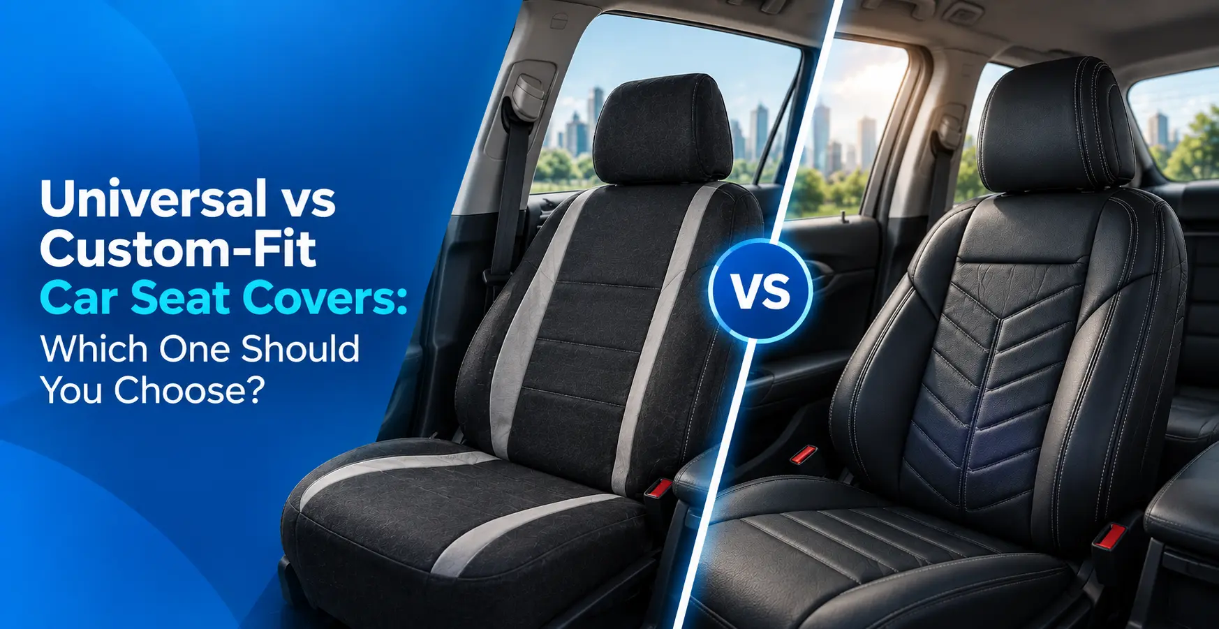 Universal vs Custom-Fit Car Seat Covers: Which One Should You Choose?