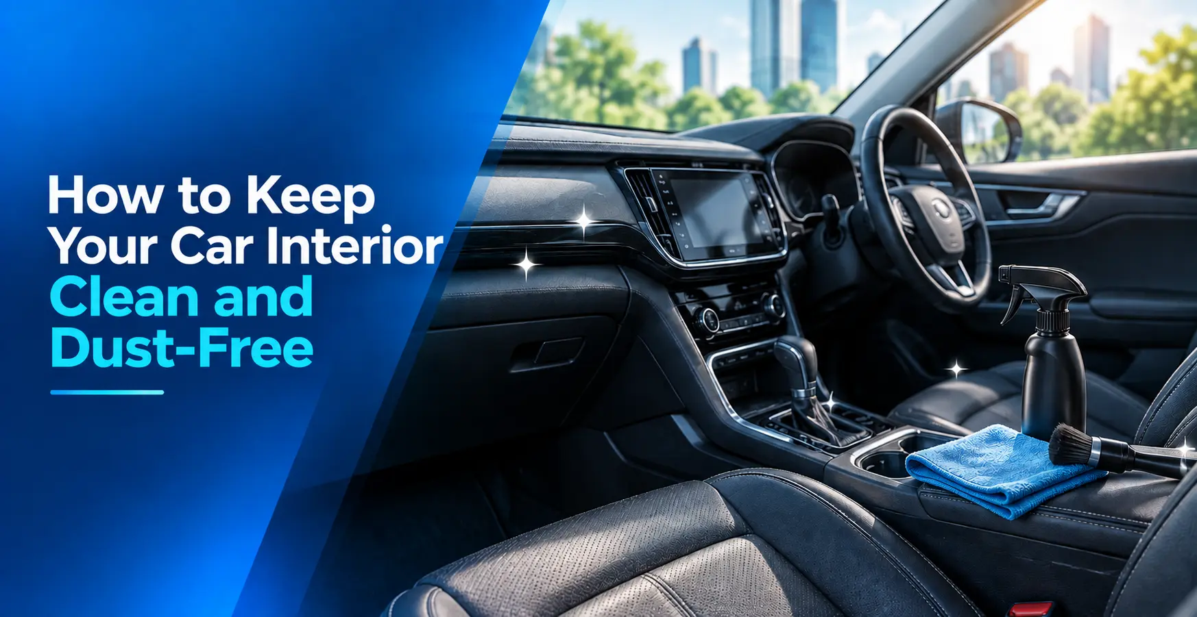 How to Keep Your Car Interior Clean and Dust-Free