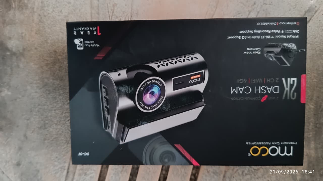 Dash Cam DC 07 Moco