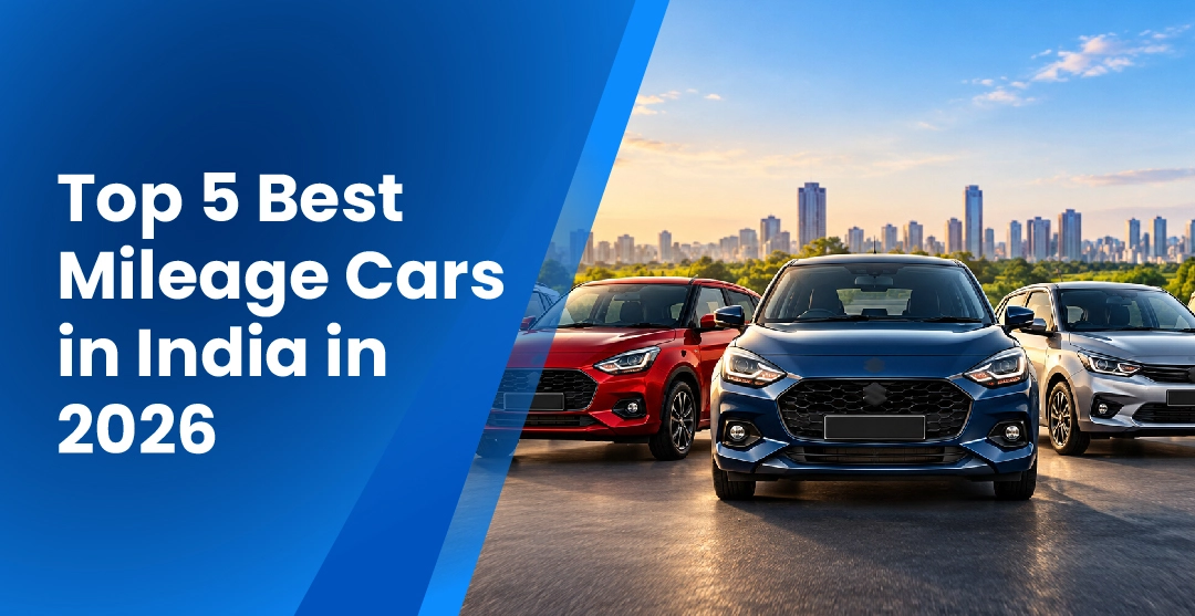 Top 5 Best Mileage Cars in India in 2026