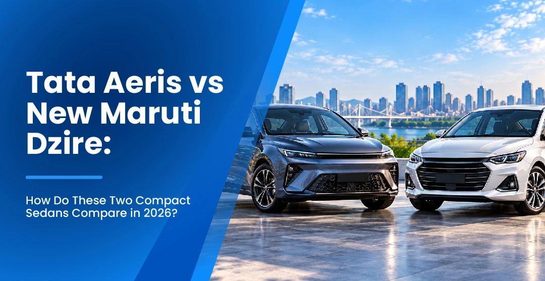 Tata Aeris vs New Maruti Dzire: How Do These Two Compact Sedans Compare in 2026?