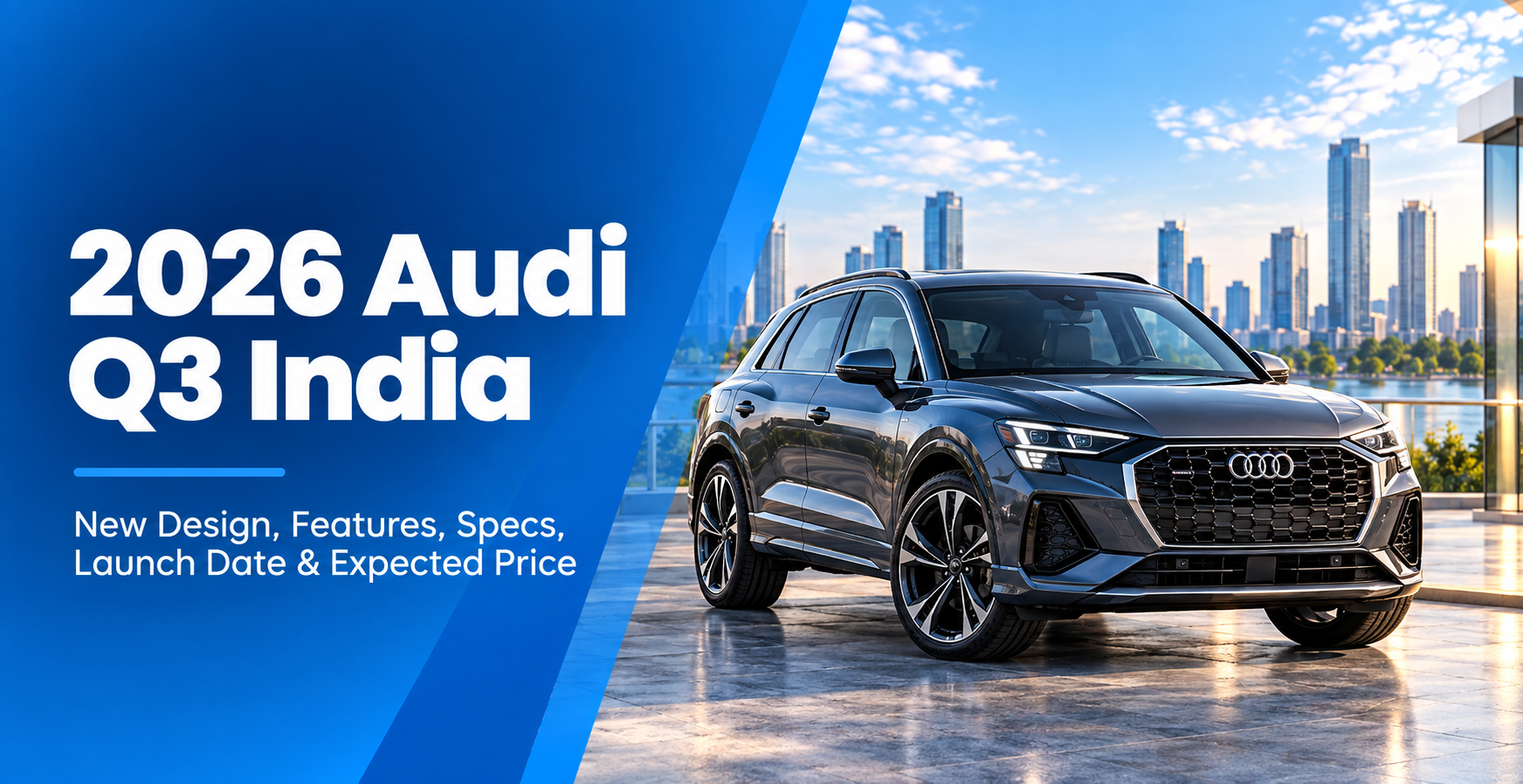 2026 Audi Q3 India: New Design, Features, Specs, Launch Date & Expected Price